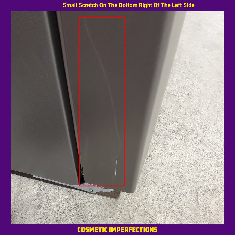 Frigidaire 20 Cu. Ft. ENERGY STAR Garage Ready Carbon Upright Freezer with EvenTemp™ Cooling System 22442648 - FFUE2024AN - Scratch & Dent (Minor)