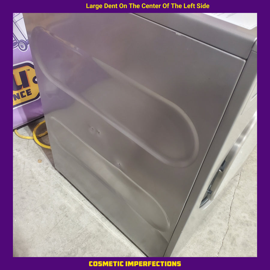 Asko 24 Inch Front Load Washer with 2.8 Cu. Ft. Capacity, Active Drum™ Technology, Quattro Construction™ Technology, 22 Wash Programs, Steam Refresh, Sanitize, Bedding, Allergy Programs, and Super Wash W4114C.T - Scratch & Dent (Minor)
