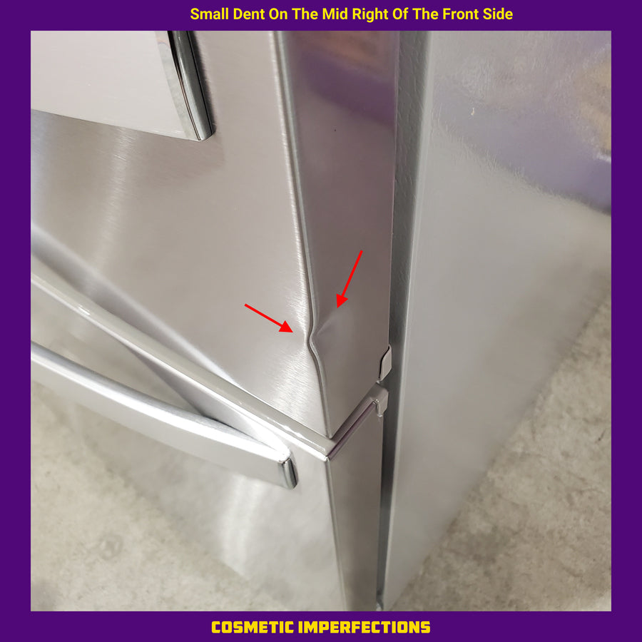Whirlpool French Door Bottom Mount Refrigerator in Fingerprint Resistant Stainless Steel WRMF3636RZ - Scratch & Dent (Moderate)