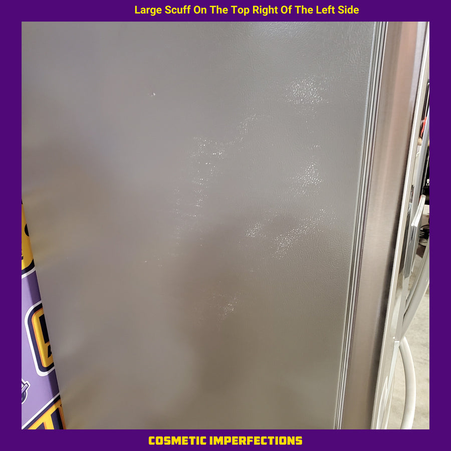 LG 28 cu. ft. 3 Door French Door, Ice and Water with Single Ice Maker in Printproof Stainless Steel LRFS28XBS - Scratch & Dent (Moderate)