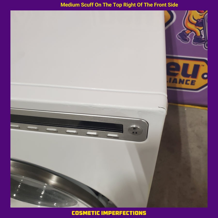 Asko Steel Seal™ Washing Machine in White W4114CW - Scratch & Dent (Minor)