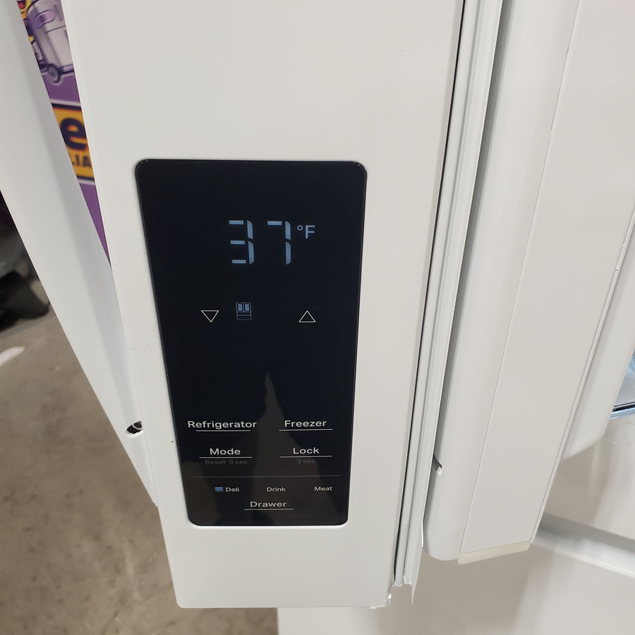 Whirlpool® 29 Cu. Ft. Family-Sized Capacity French Door Refrigerator with Flexible Temperature Drawer WRMF3636SW - Open Box