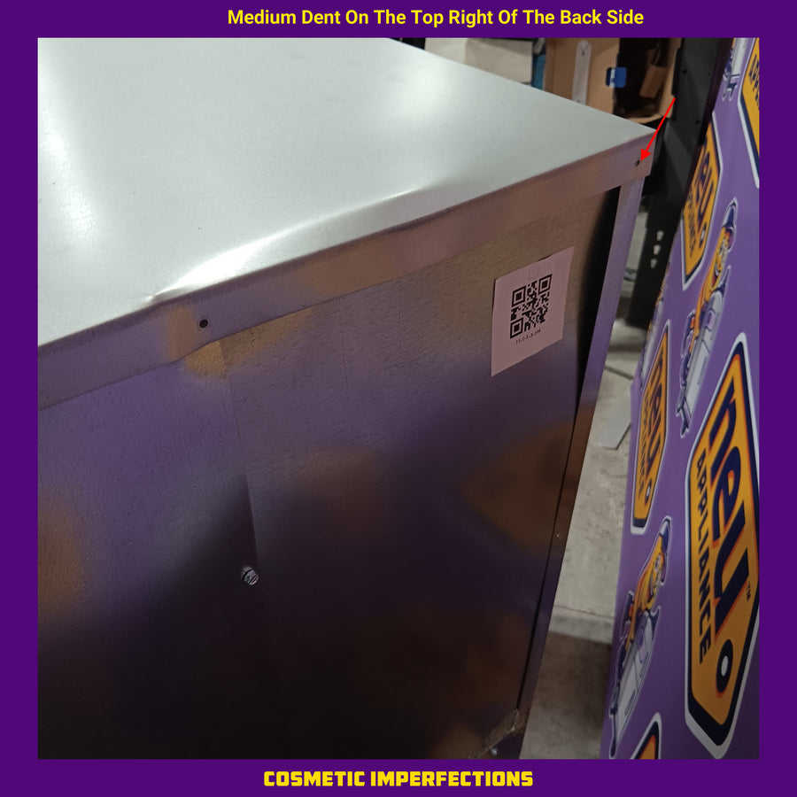 U-Line 36 Inch Built-in Beverage Center and Wine Storage with 31 Wine Bottle Capacity, 79 12 oz. Bottle Capacity, 123 12 oz. Can Capacity, LED Theater Lighting, Dual Zone Temperature, and Sabbath Mode U-3036BVWCS - Scratch & Dent (Moderate)