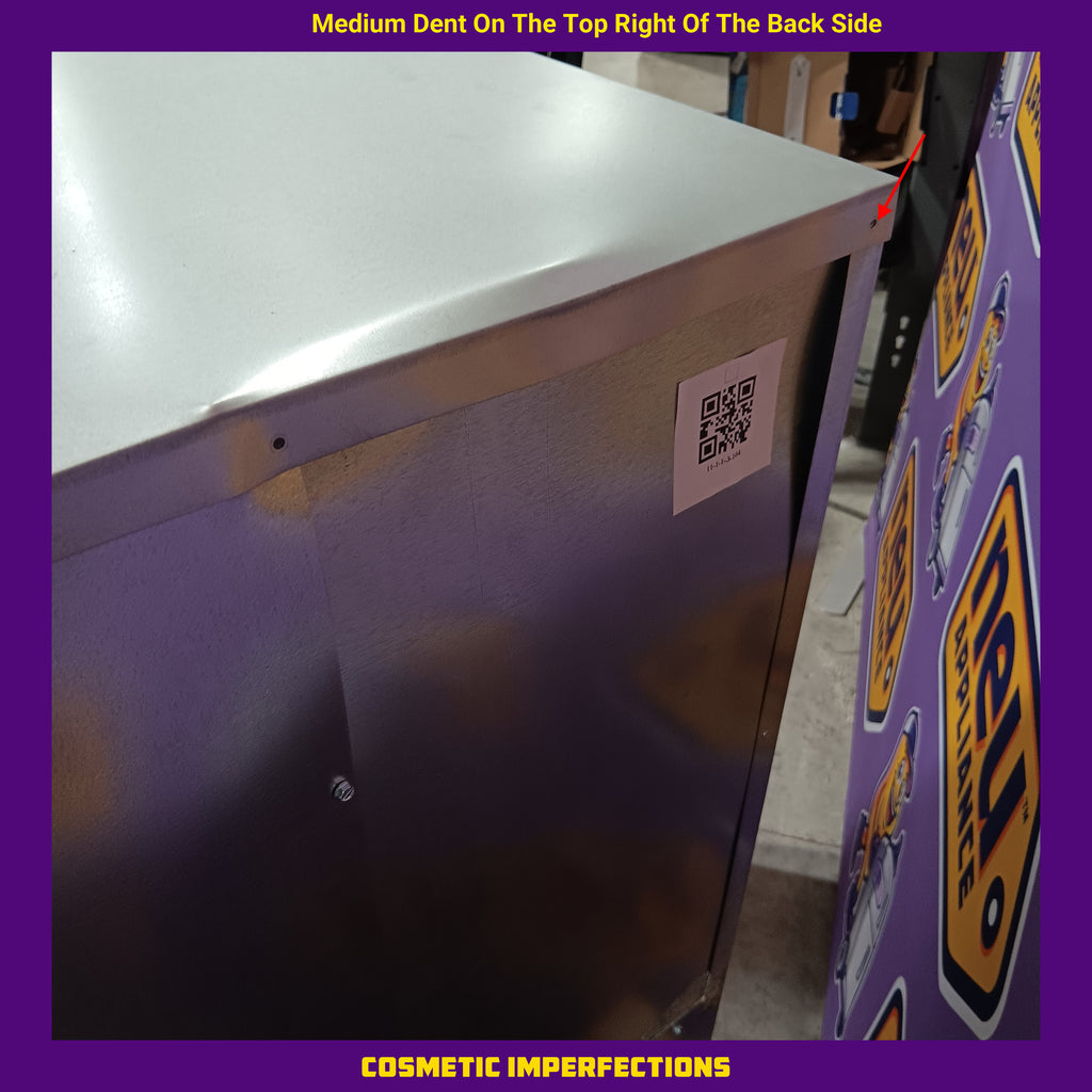 U-Line 36 Inch Built-in Beverage Center and Wine Storage with 31 Wine Bottle Capacity, 79 12 oz. Bottle Capacity, 123 12 oz. Can Capacity, LED Theater Lighting, Dual Zone Temperature, and Sabbath Mode 11113104 - U-3036BVWCS - Scratch & Dent (Moderate)