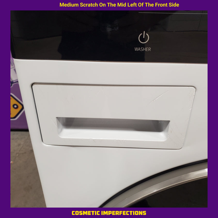 LG Front Load Wash Tower with Center Control 4.5 Cu. Ft. Washer and 7.4 Cu. Ft. Dryer WKE100HWA - Scratch & Dent (Moderate)
