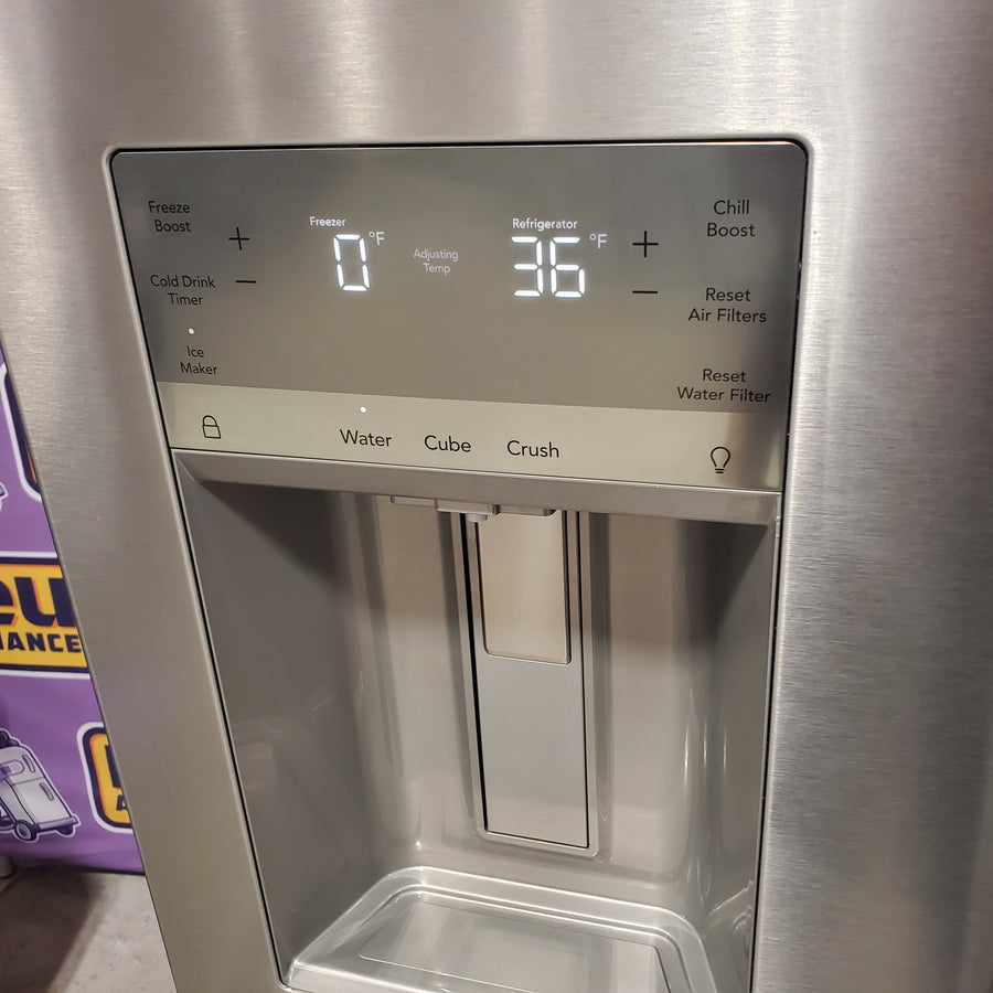 Frigidaire Gallery 28 Cu. Ft. Standard-Depth French Door Refrigerator in Stainless Steel GRFS2853AF - Scratch & Dent (Moderate)