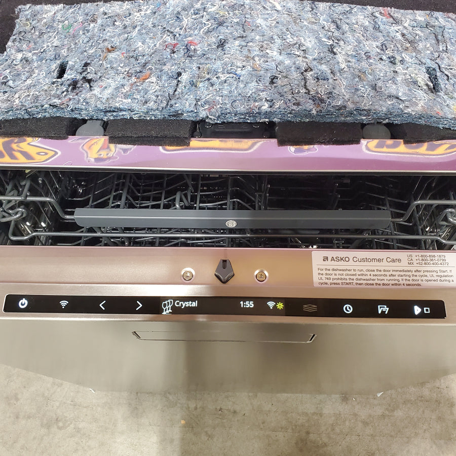 ASKO 60 Series, Stainless Built-in XL Dishwasher with 39 dBA DBI776IXXLSSOF - Scratch & Dent (Minor)