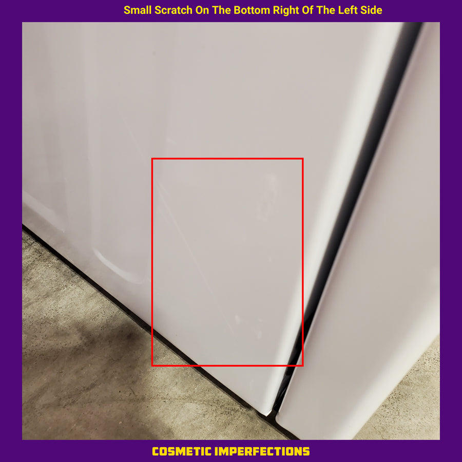 Whirlpool White Electric Extra Large 7.0 Cu. Ft. Dryer with Wrinkle Shield 22121516 - WED4815EW - Scratch & Dent (Minor)