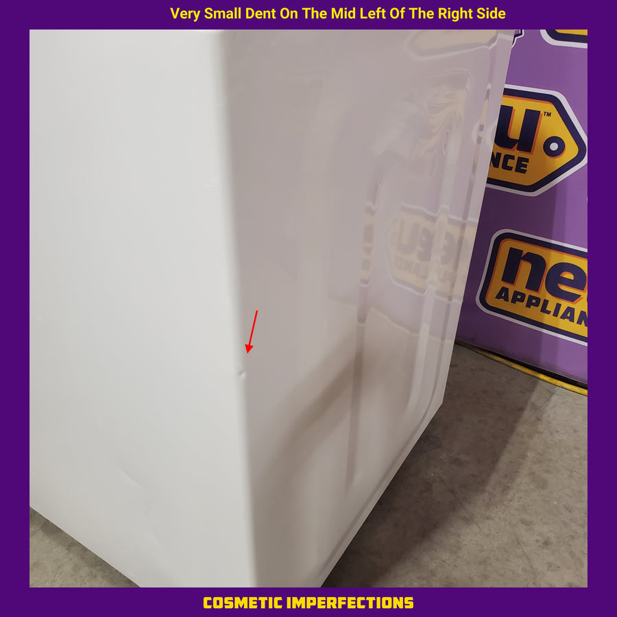 Whirlpool 4.5 Cu. Ft. Top Load Agitator Washer with Built-In Faucet WTW5015LW - Certified Refurbished and Whirlpool Top Load Style Electric Moisture Sensing 7.0 Cu. Ft. Dryer with Steam WED5050LW - Scratch & Dent (Minor)