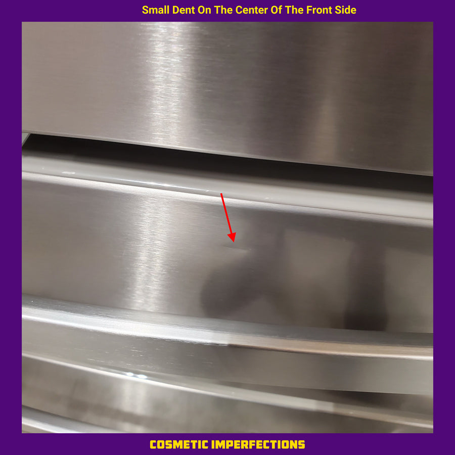 Whirlpool French Door Bottom Mount Refrigerator in Fingerprint Resistant Stainless Steel WRMF3636RZ - Scratch & Dent (Moderate)