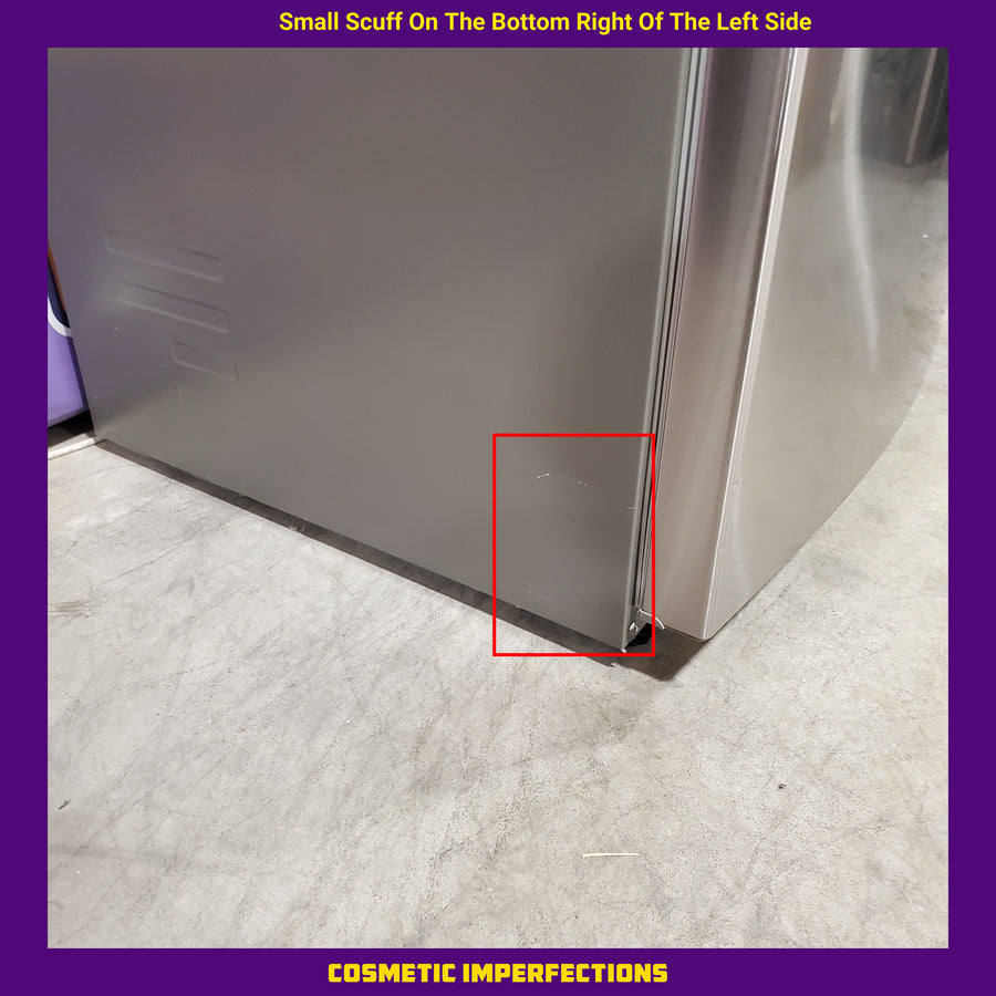 LG 28 cu. ft. 3 Door French Door, Ice and Water with Single Ice Maker in Printproof Stainless Steel LRFS28XBS - Scratch & Dent (Moderate)