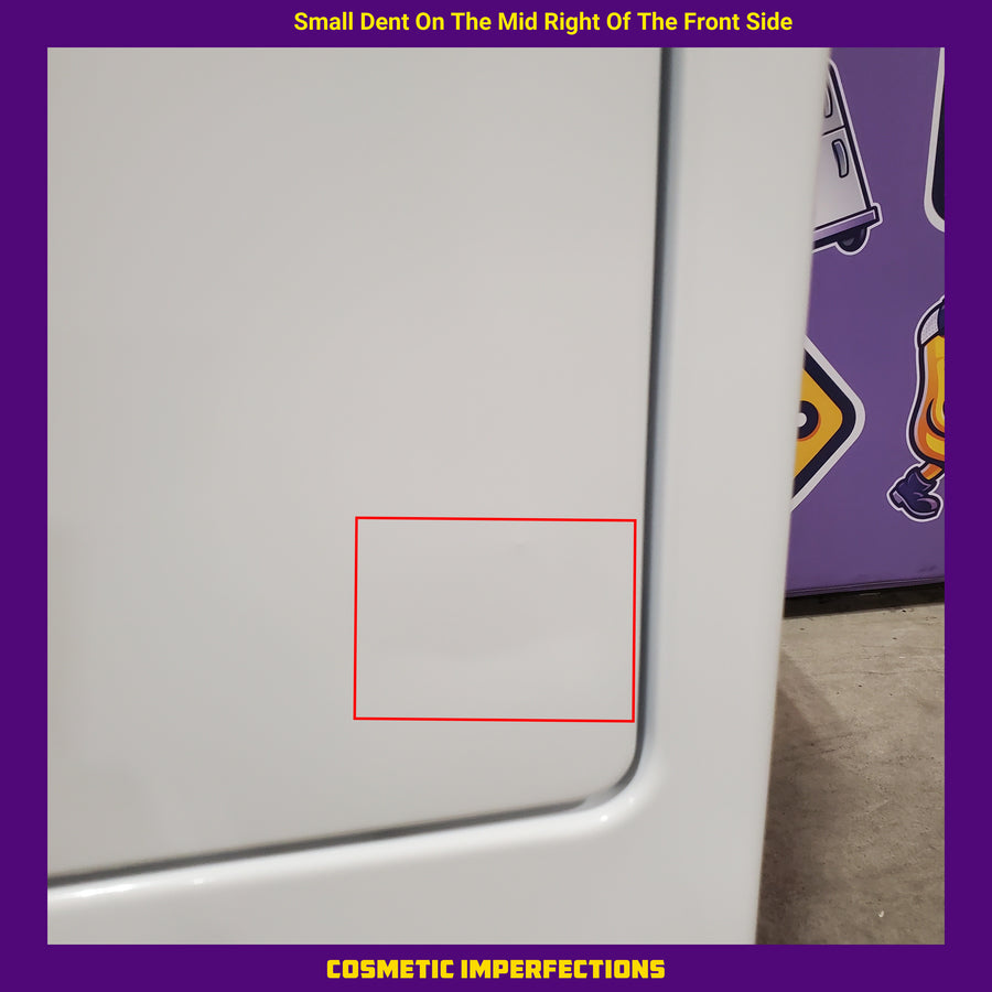 Whirlpool 7.0 cu. ft. Electric Dryer with Adaptive Dry and Wrinkle Shield™ Option WED4307SW - Scratch & Dent (Minor)