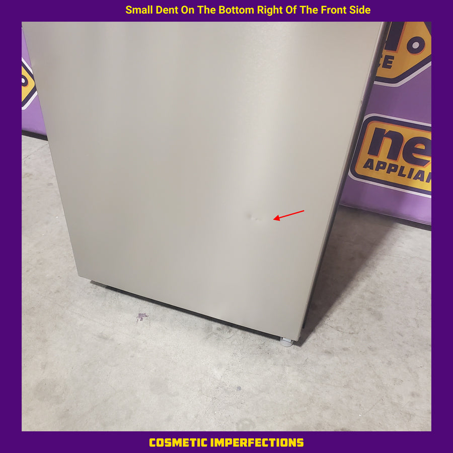 Vissani 11 cu. ft. Convertible Upright Freezer in Stainless Look with Adjustable Shelving, Garage Ready MDUF11SS5 - Scratch & Dent (Moderate)