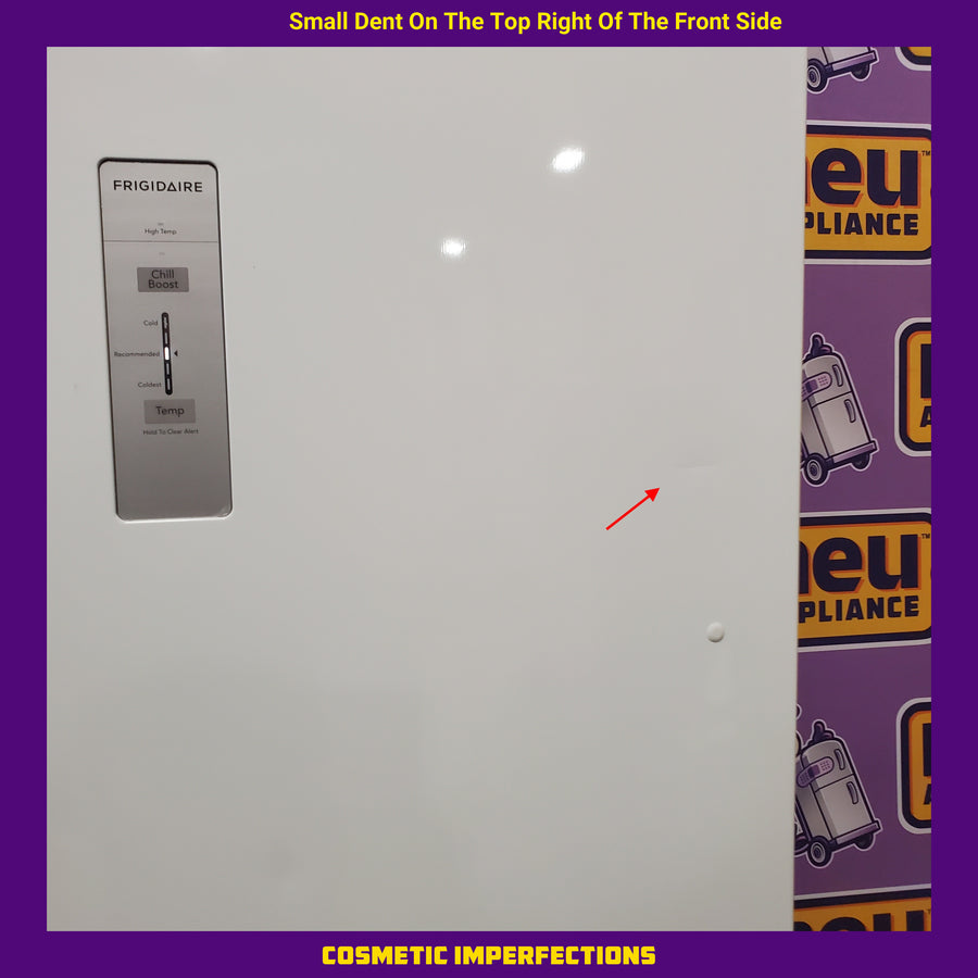 Frigidaire 20 Cu. Ft. Energy Star Garage Ready Single-Door Refrigerator in White FRAE2024AW - Scratch & Dent (Moderate)