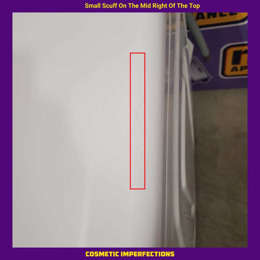 Samsung 4.5 cu. ft. Large Capacity Smart Front Load Washer with Super Speed Wash in White WF45B6300AW - Scratch & Dent (Minor)