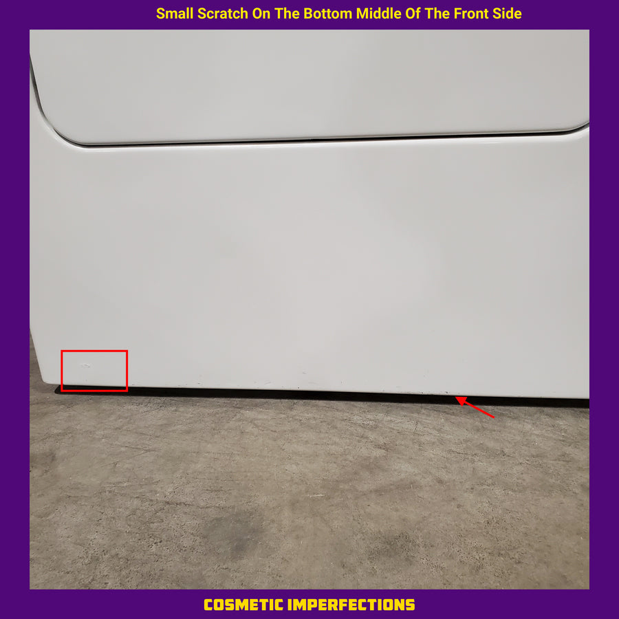 Whirlpool Electric Dryer with 7.0 cu. ft. Capacity, Wrinkle Shield Option, Timed Dry, On/Off End of Cycle Signal, Reversible Door WED4800BQ - Certified Refurbished