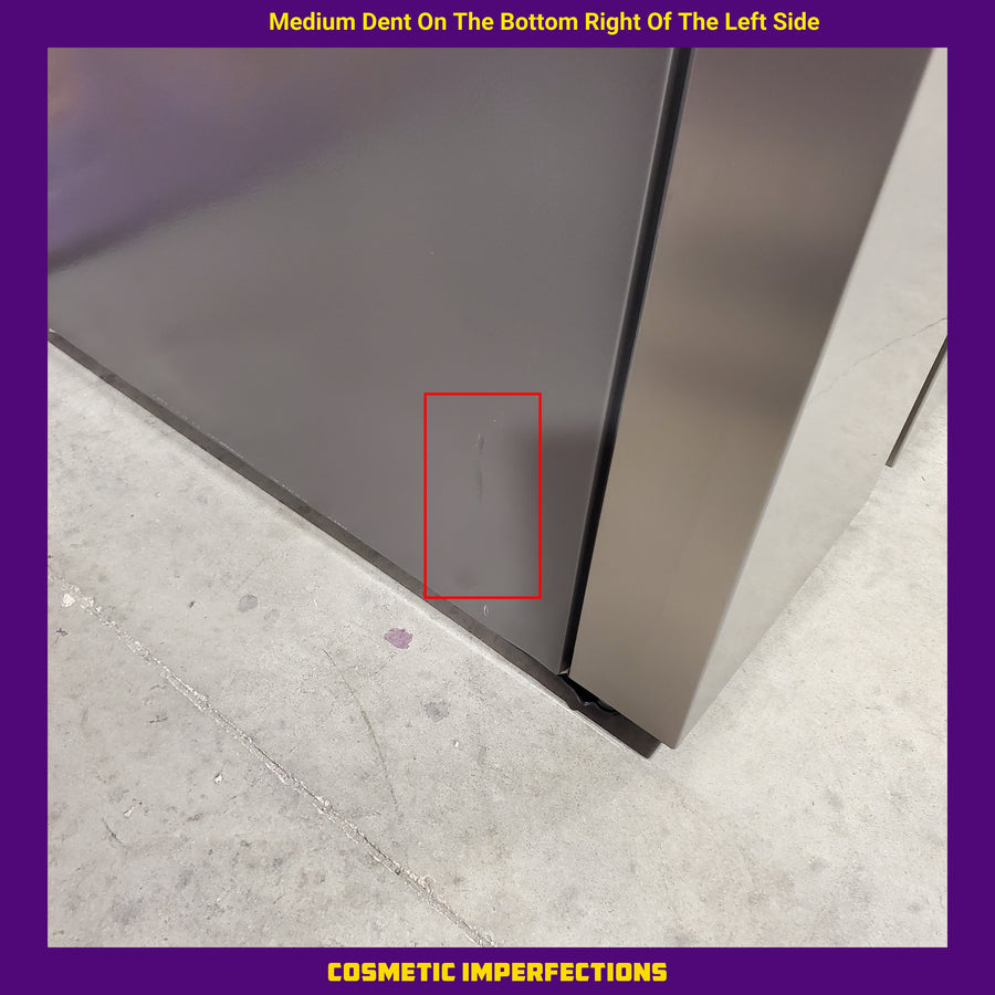 Hisense 29.1 cu. ft. Standard Depth Side by Side Refrigerator Stainless Steel HRS290P5FSE - Scratch & Dent (Minor)