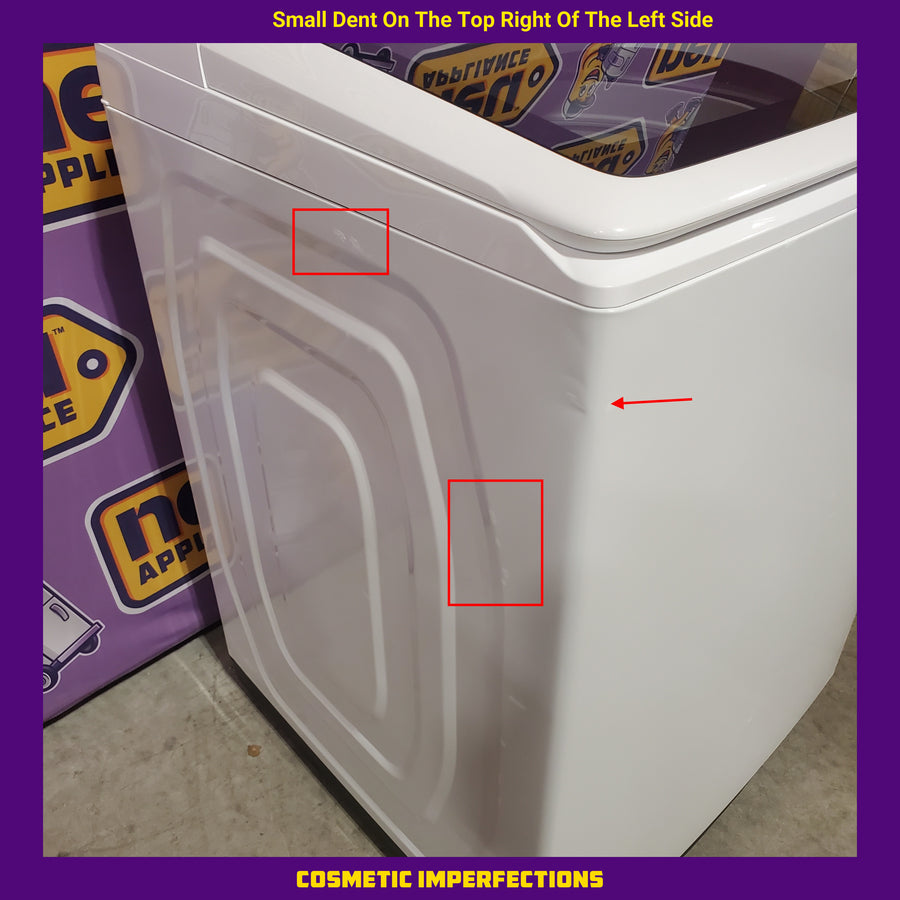 Samsung Top Load 5.0 Cu. Ft. Washer with Super Speed in White WA50R5400AW - Certified Refurbished