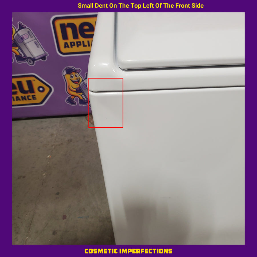 Maytag Top Load 4.5 Cu. Ft. Washer with Deep Fill in White MVW4505MW - Scratch & Dent (Moderate)