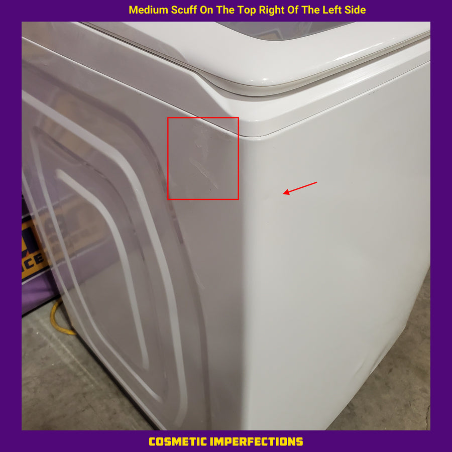 Samsung ENERGY STAR 5.0 cu. ft. Top Load Washing Machine with Active Water Jet WA50R5200AW - Certified Refurbished
