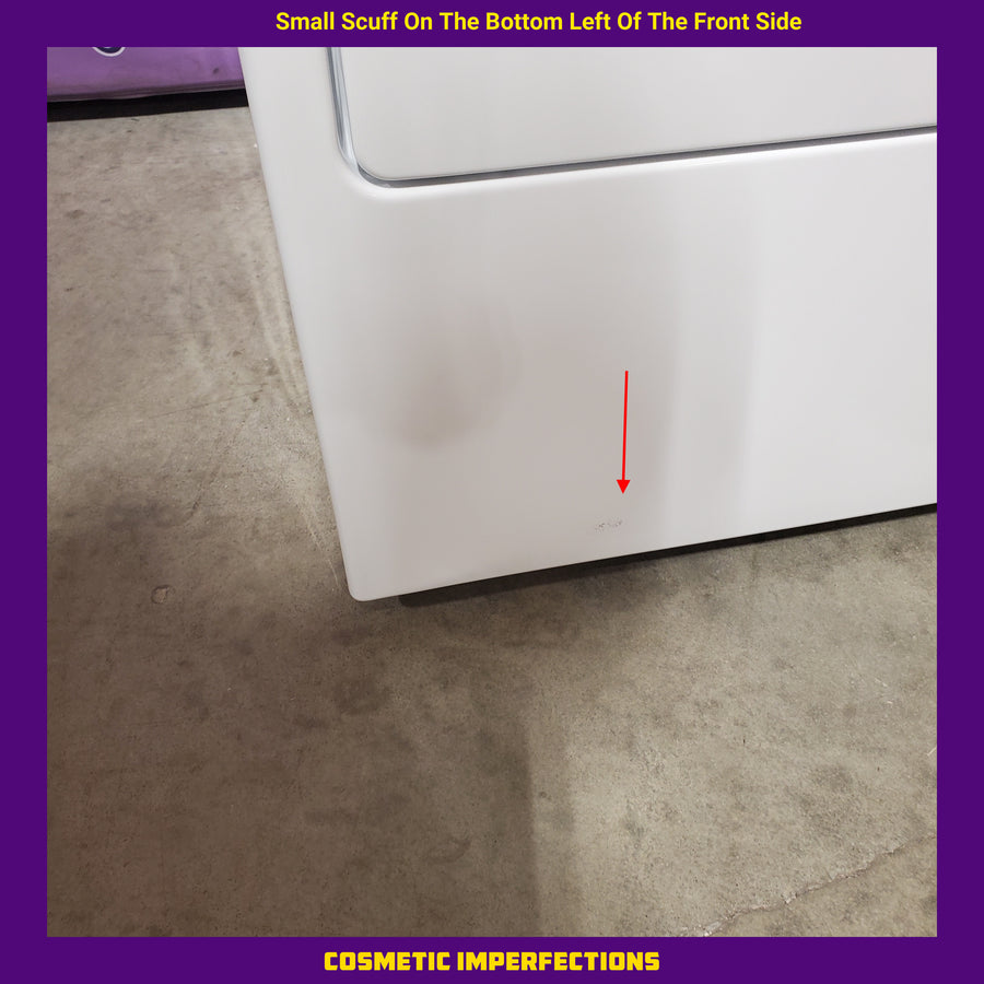 Maytag Top Load Style Electric Wrinkle Prevent 7.0 cu. ft. Dryer with Auto Dry MED4005SW - Scratch & Dent (Minor)