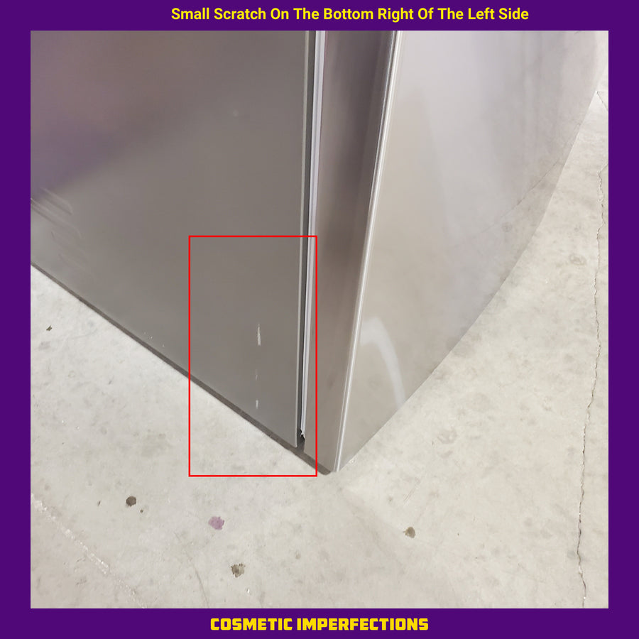 LG 33" Wide 24 cu ft Top Freezer Refrigerator with Internal Water Dispenser and LED Lighting LRTLS2403S - Scratch & Dent (Minor)