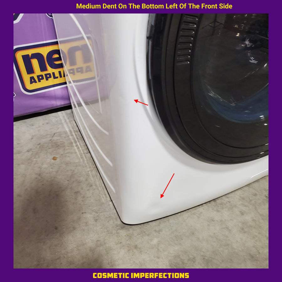 GE® 4.5 cu. ft. Capacity Smart Front Load ENERGY STAR® Washer with UltraFresh Vent System with OdorBlock™ and Sanitize w/Oxi GFW510SCNWW - Certified Refurbished