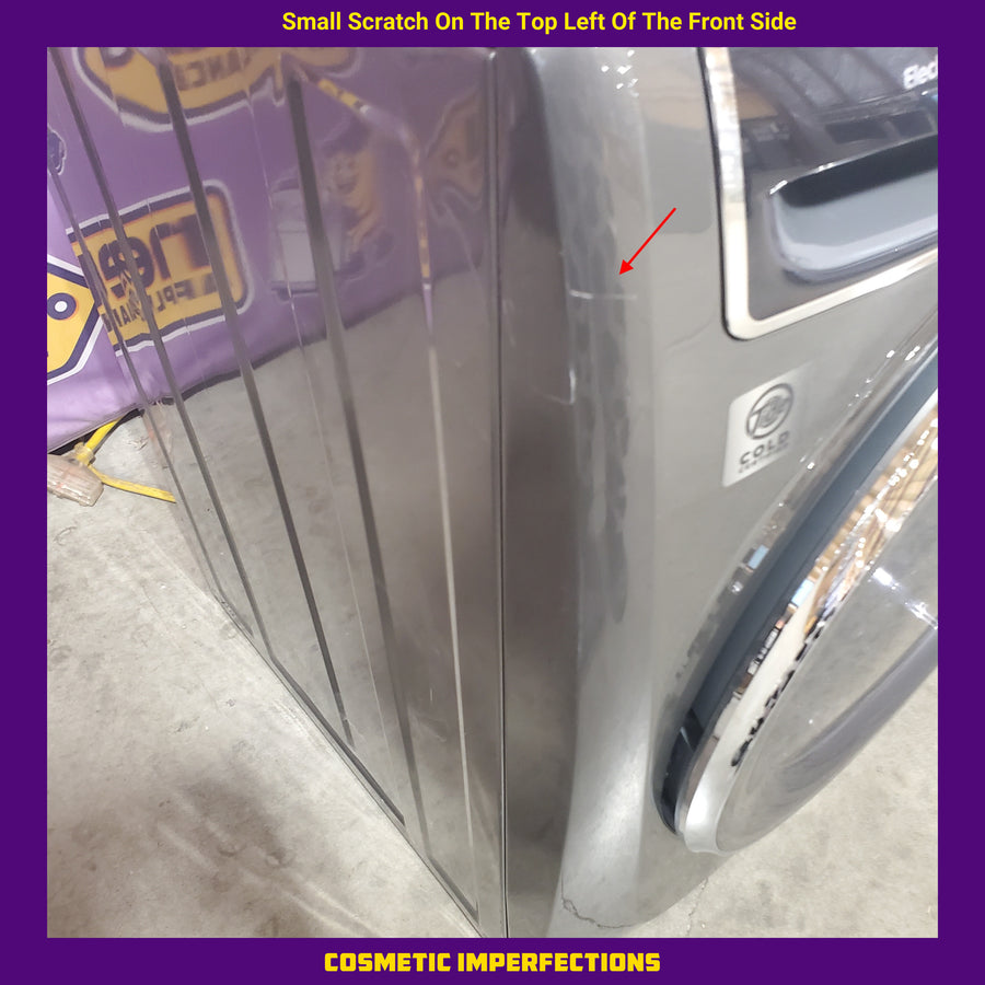Electrolux Titanium Front Load 600 Series 4.5 Cu. Ft. Washer with Smartboost and Hand Wash Cycle ELFW7637AT - Scratch & Dent (Minor)