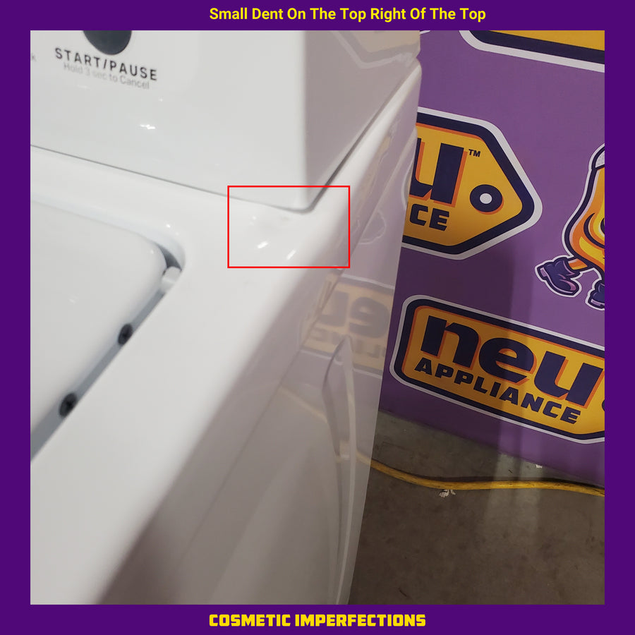 Maytag Top Load 3.8 cu. ft. Washer with Deep Fill and Quick Wash Cycle MVW4005SW - Scratch & Dent (Minor)