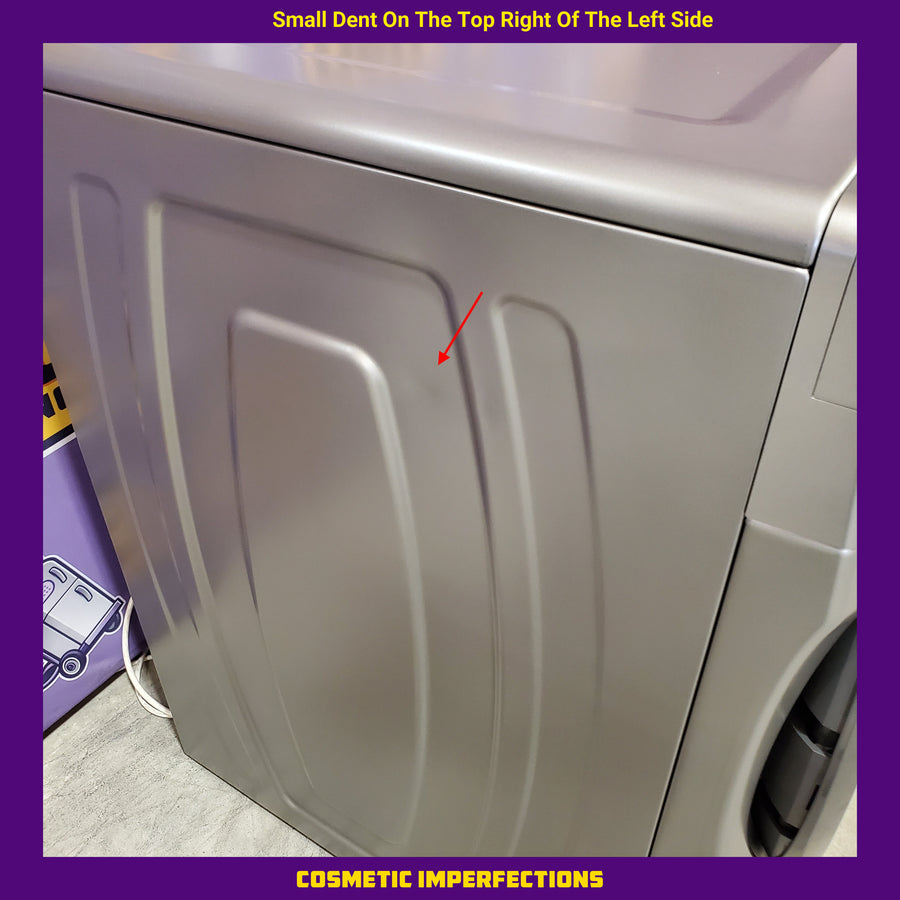 Whirlpool 4.5 cu. ft. Smart Front Load ENERGY STAR® Washer with FreshFlow™ Vent System WFW5720RR - Scratch & Dent (Minor) and Whirlpool 7.4 cu. ft. 240-Volt Stackable Electric Vented Dryer with Steam Refresh WED90HEFC - Certified Refurbished