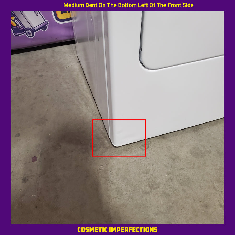 Whirlpool Top Load 3.5 Cu. Ft. Washer with Deep Water Wash Option WTW4816FW - Scratch & Dent (Major) and Whirlpool Vented 7.0 Cu. Ft. Electric Dryer WED4815EW - Scratch & Dent (Minor)