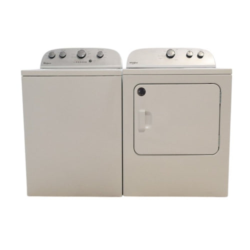 Pictures of Neu Preferred Whirlpool Agitator Washer & Electric Dryer Set: 3.5 cu. ft. Agitator Washer With Extra Water Cycle / Option & 7.0 cu. ft. Electric 220v Dryer With Auto Sensor Dry - Certified Refurbished - Neu Appliance Outlet - Discount Appliance Outlet in Austin, Tx