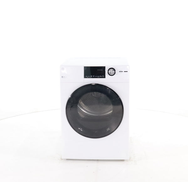 24 in. GE Compact Frontload Vented WiFi Capable ENERGY STAR 4.3 cu. ft. Electric Dryer with Stainless Steel Basket- Scratch & Dent - Minor