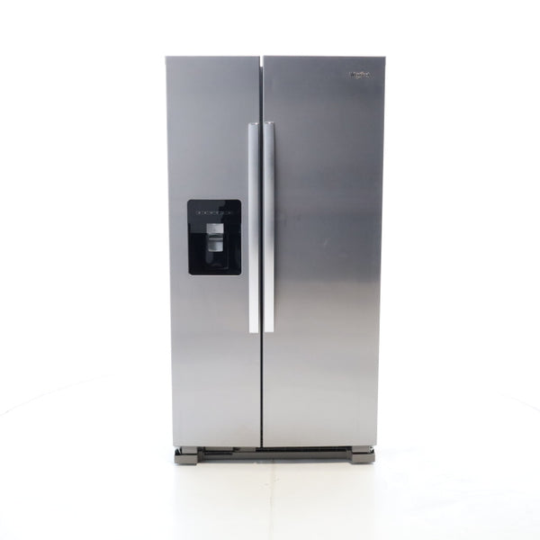 Stainless Steel Whirlpool 24.6 cu. ft. Side By Side Refrigerator