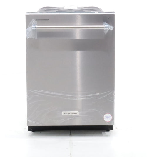 Pictures of 24 in. PrintShield Stainless Steel ENERGY STAR KitchenAid Top Control Dishwasher with FreeFlex Third Rack - Scratch & Dent - Minor - Neu Appliance Outlet - Discount Appliance Outlet in Austin, Tx