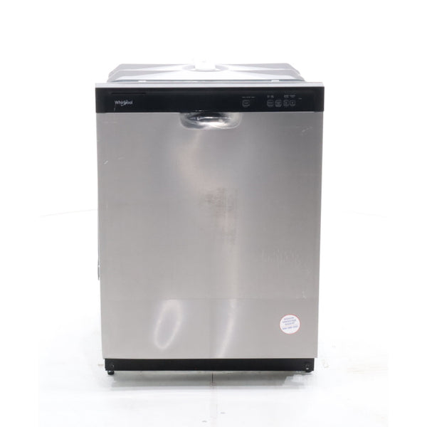 Standard 24 in Width Stainless Steel ENERGY STAR Whirlpool Built In Dishwasher with 1-Hour Wash Cycle - Scratch & Dent - Minor