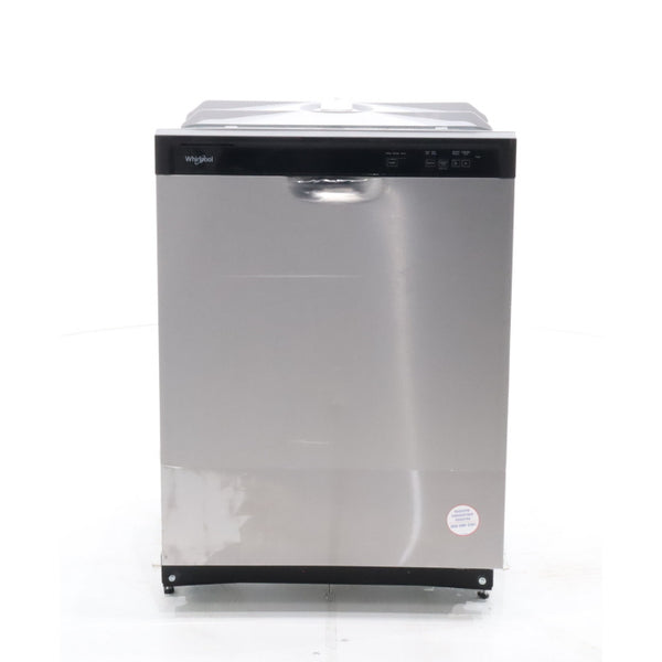Standard 24 in Width Stainless Steel ENERGY STAR Whirlpool Built In Dishwasher with 1-Hour Wash Cycle - Scratch & Dent - Minor