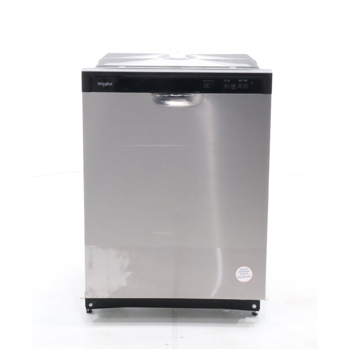 Standard 24 in Width Stainless Steel ENERGY STAR Whirlpool Built In Dishwasher with 1-Hour Wash Cycle - Scratch & Dent - Minor