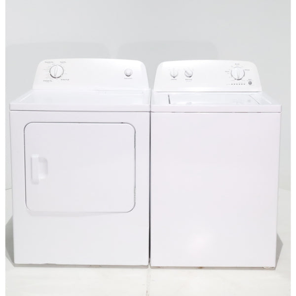 Roper 3.6 cu. ft. Top Load Washing Machine with Status Indicator Lights and 6.5 cu. ft. Electric Dryer with Wrinkle Prevent - Certified Refurbished