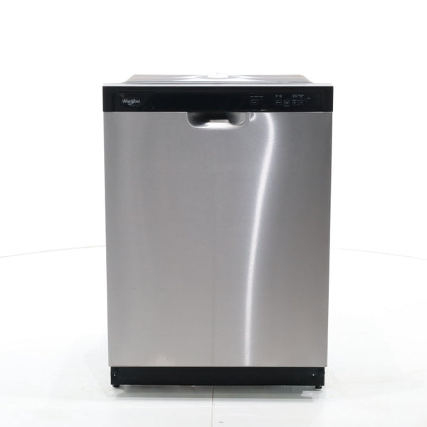 Standard 24 in Width Stainless Steel ENERGY STAR Whirlpool Built In Dishwasher with 1-Hour Wash Cycle - Scratch & Dent - Minor