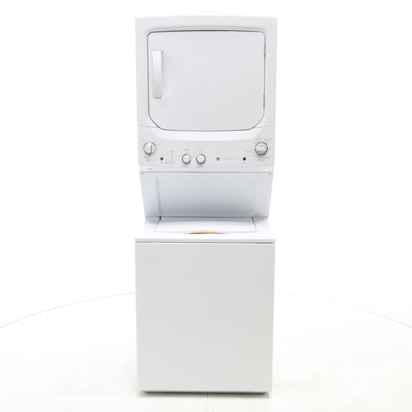 GE 3.8 cu. ft. Laundry Center Washer and 5.9 cu. ft. Electric Dryer with Electro-Mechanical Rotary Dial Controls - Certified Refurbished