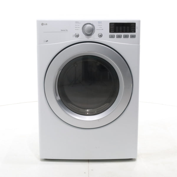 ENERGY STAR LG 7.4 cu. ft. Electric Vented Dryer with Sensor Dry and SmartThinQ Technology - Scratch & Dent - Minor