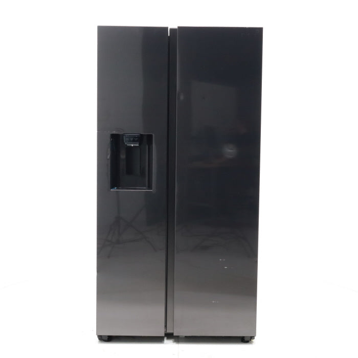 Fingerprint-Resistant Stainless Steel Samsung 27.4 cu. ft. Side by Side Refrigerator with External Water and Ice Dispenser - Scratch & Dent - Major