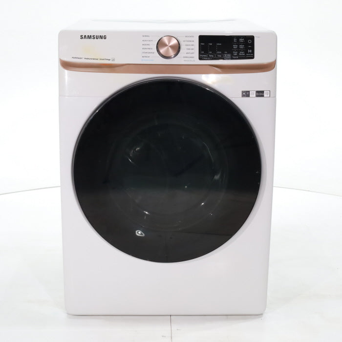 Pictures of Ivory ENERGY STAR Samsung 7.5 cu. ft. Frontload Gas Dryer with Steam - Scratch & Dent - Minor - Neu Appliance Outlet - Discount Appliance Outlet in Austin, Tx