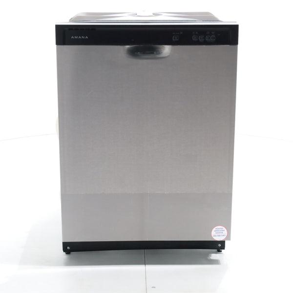 24 in. Stainless Steel Amana Built In Dishwasher with Triple Filter Wash System - Scratch & Dent - Minor