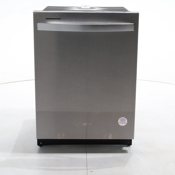 24 in. Fingerprint Resistant Stainless Steel Whirlpool Built In Dishwasher with 55 dBA - Scratch & Dent - Minor