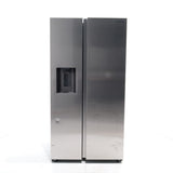 Fingerprint-Resistant Stainless Steel Samsung 27.4 cu. ft. Side by Side Refrigerator with External Water and Ice Dispenser - Scratch & Dent - Major