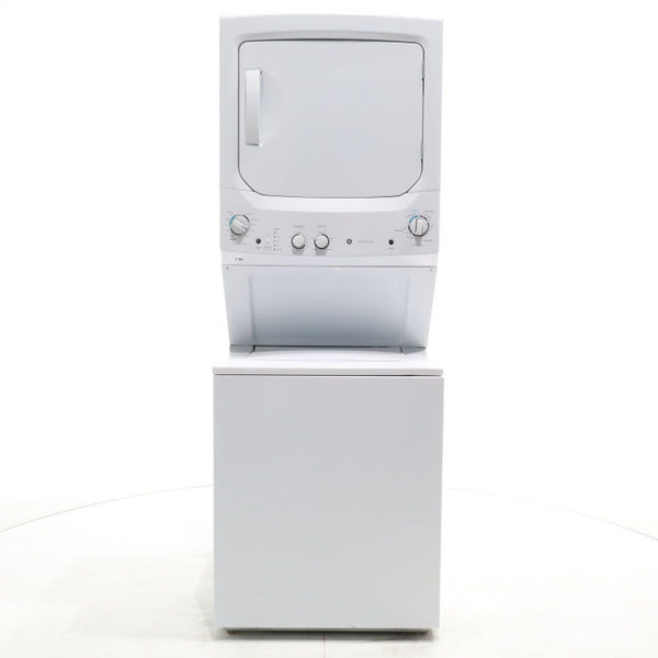 GE 3.8 cu. ft. Laundry Center Washer and 5.9 cu. ft. Electric Dryer with Electro-Mechanical Rotary Dial Controls - Certified Refurbished