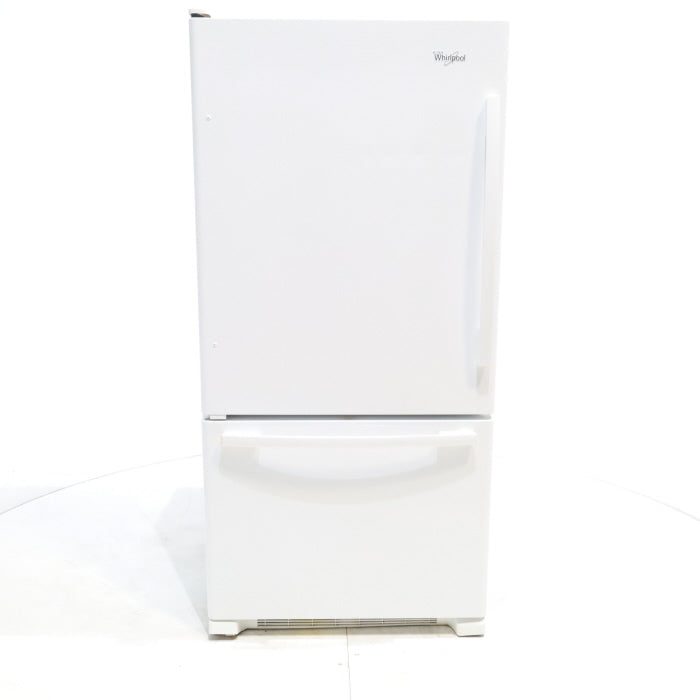 ENERGY STAR Whirlpool 21.9 cu. ft. Bottom Freezer Refrigerator with Automatic Icemaker