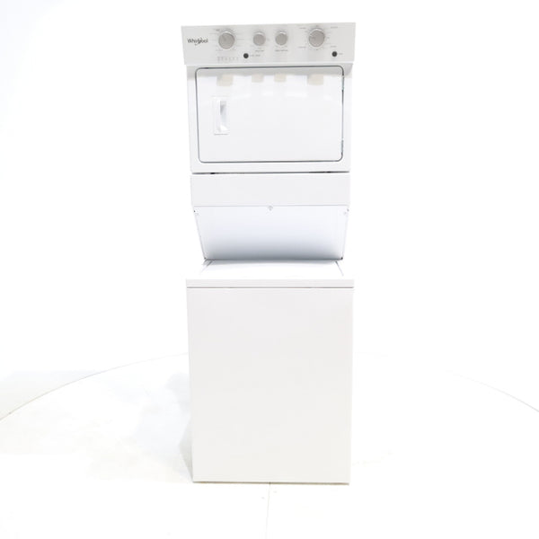 28 in. Wide Whirlpool 3.5 cu. ft. Washer and 5.9 cu. ft. Electric Dryer Laundry Center with AutoDry Drying System - Certified Refurbished